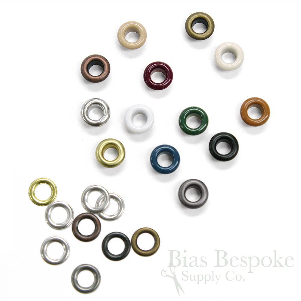 Set Of 144, Size #00 Grommets (hole Size 4.8mm), 13 Colors Available