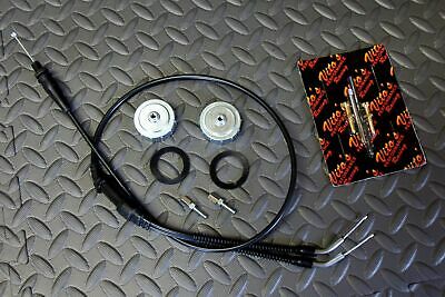 Vitos Tors Delete Removal Eliminator Kit Banshee Throttle Cable Caps Idle Screws
